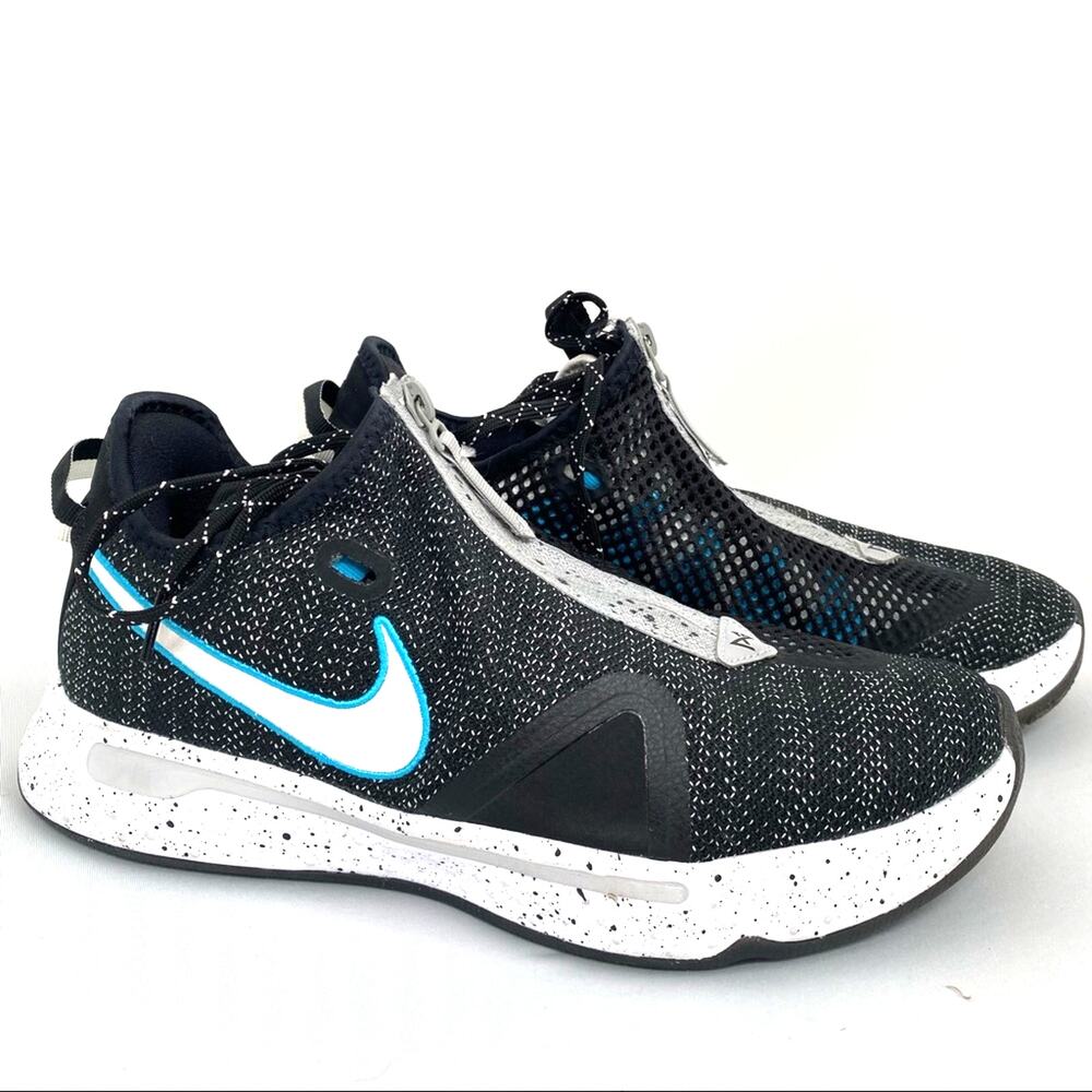 Nike PG 4 Black 2020 Men's Race Running Shoe Size 10.5